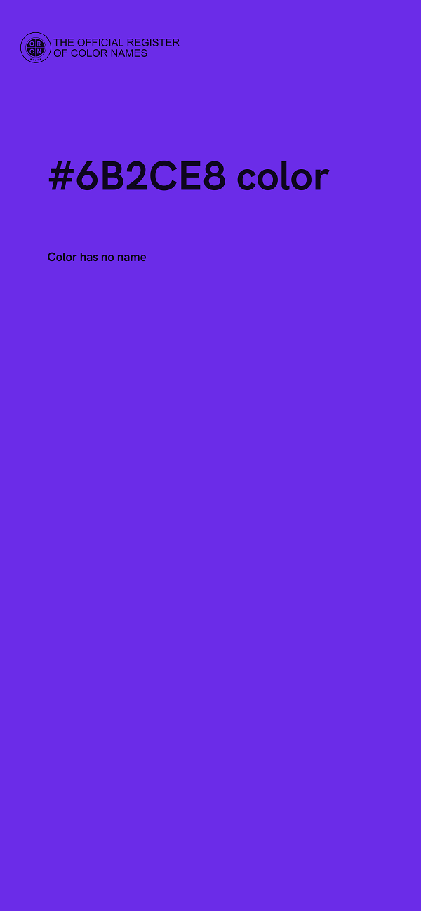 #6B2CE8 color image