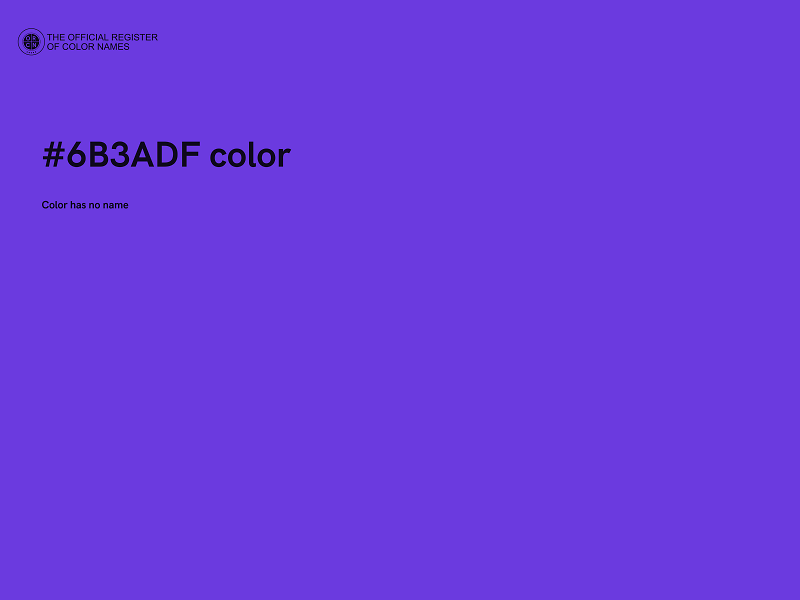 #6B3ADF color image