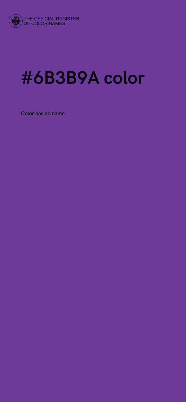 #6B3B9A color image
