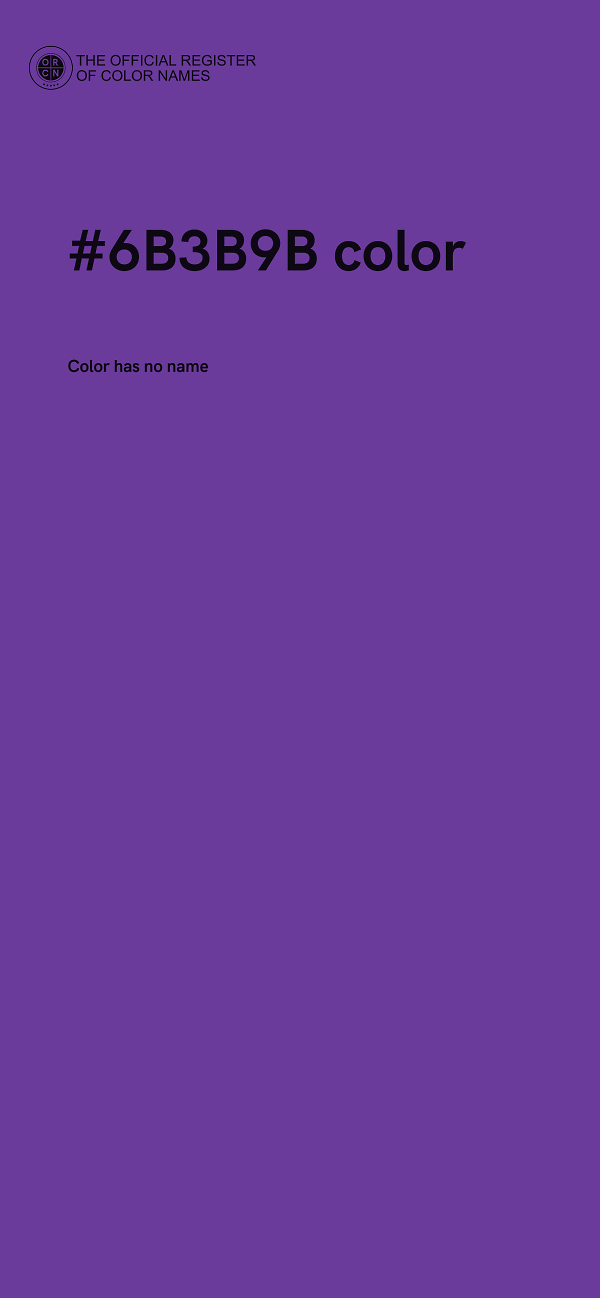 #6B3B9B color image