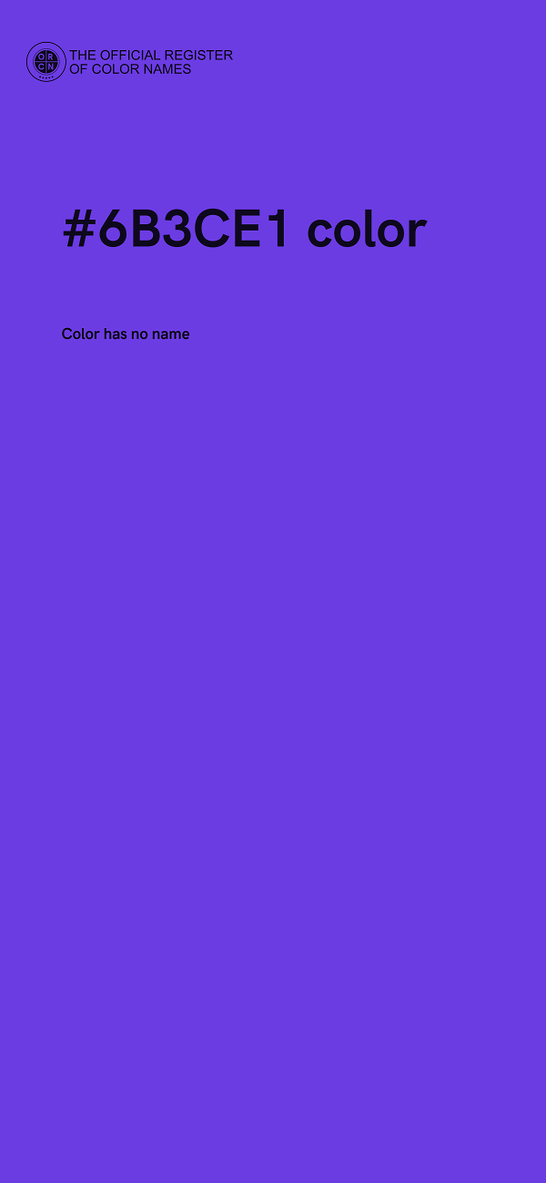 #6B3CE1 color image
