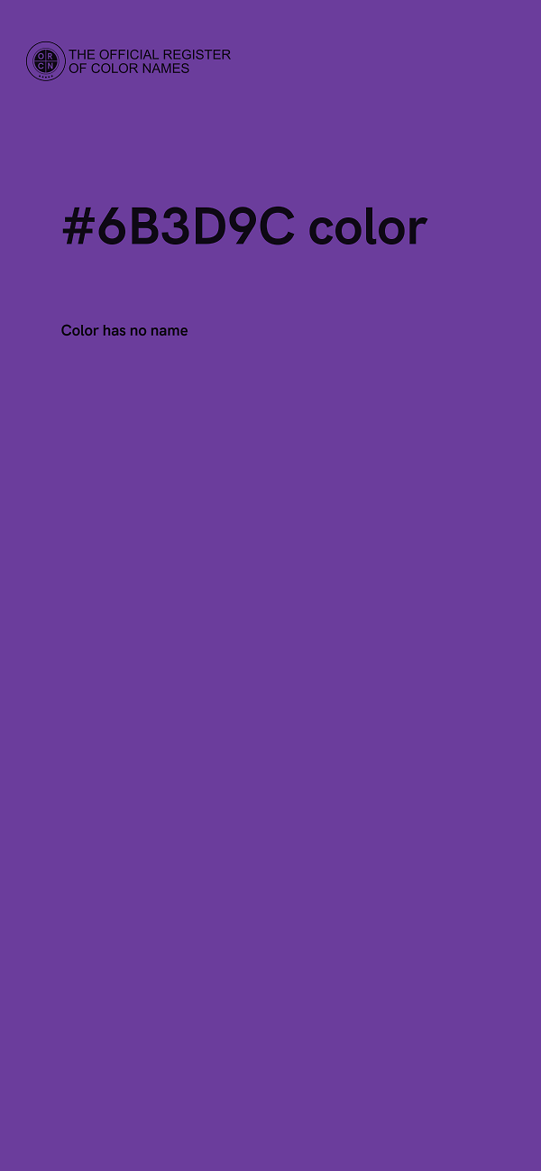 #6B3D9C color image