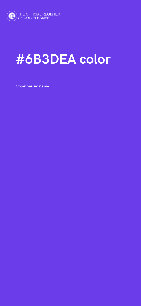 #6B3DEA color image