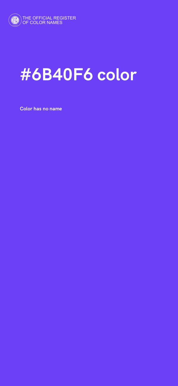 #6B40F6 color image