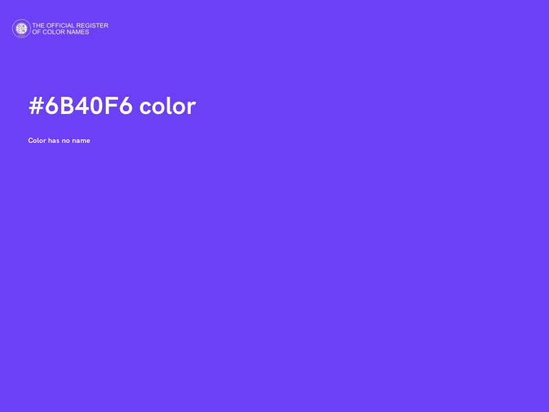 #6B40F6 color image