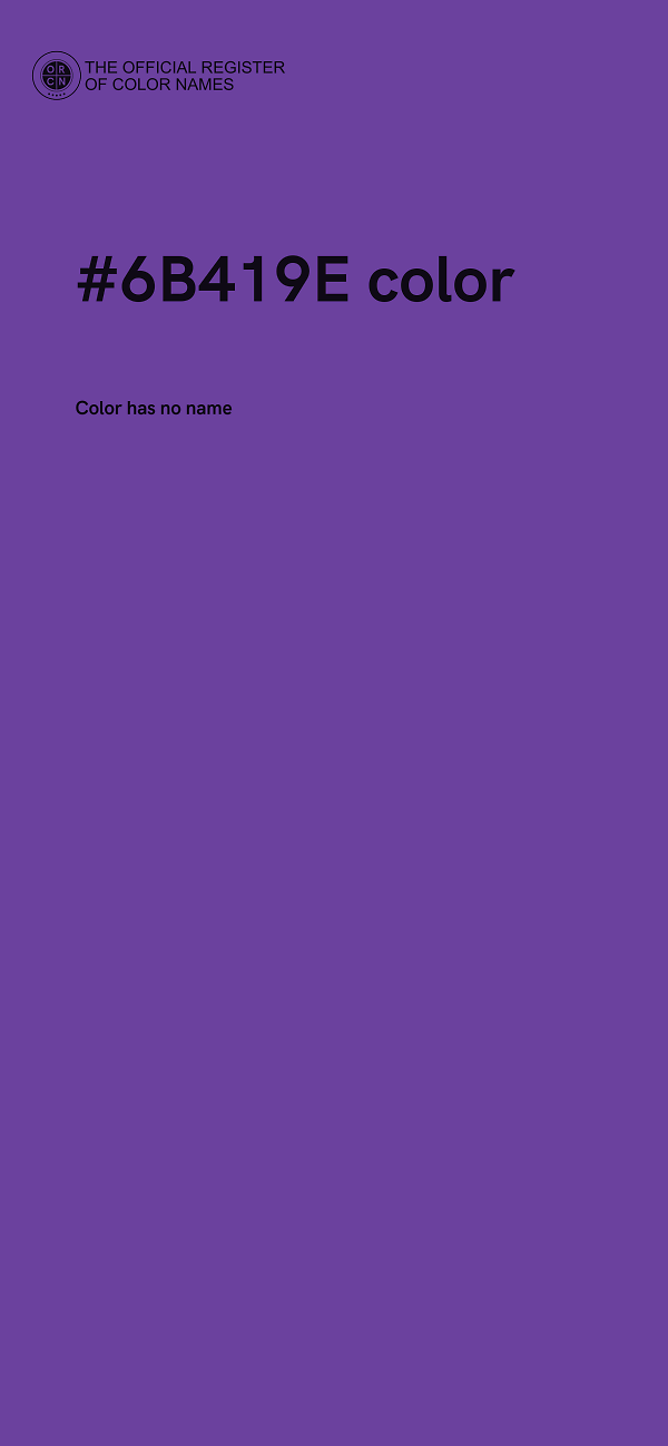 #6B419E color image