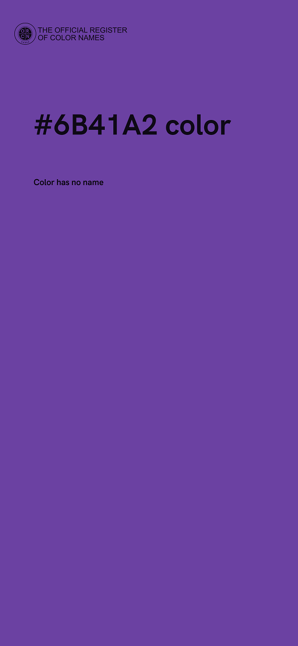 #6B41A2 color image