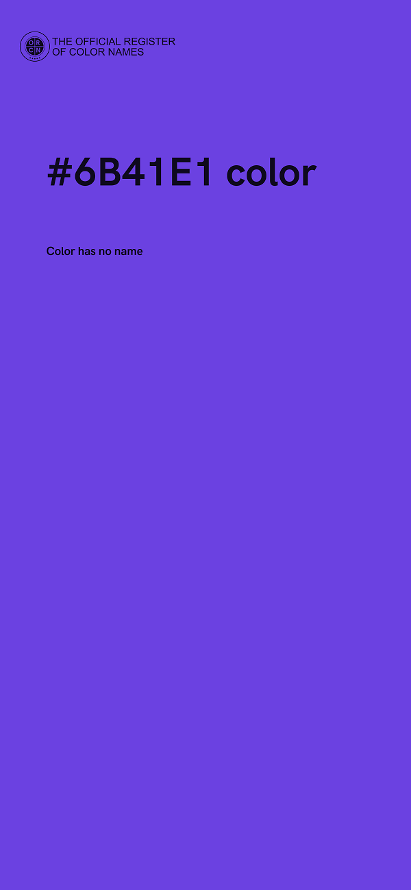#6B41E1 color image