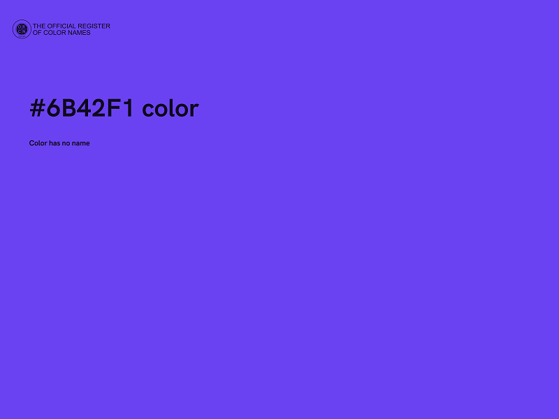 #6B42F1 color image