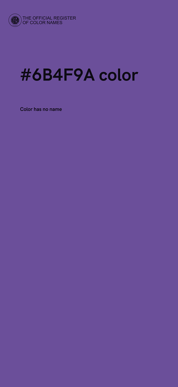 #6B4F9A color image