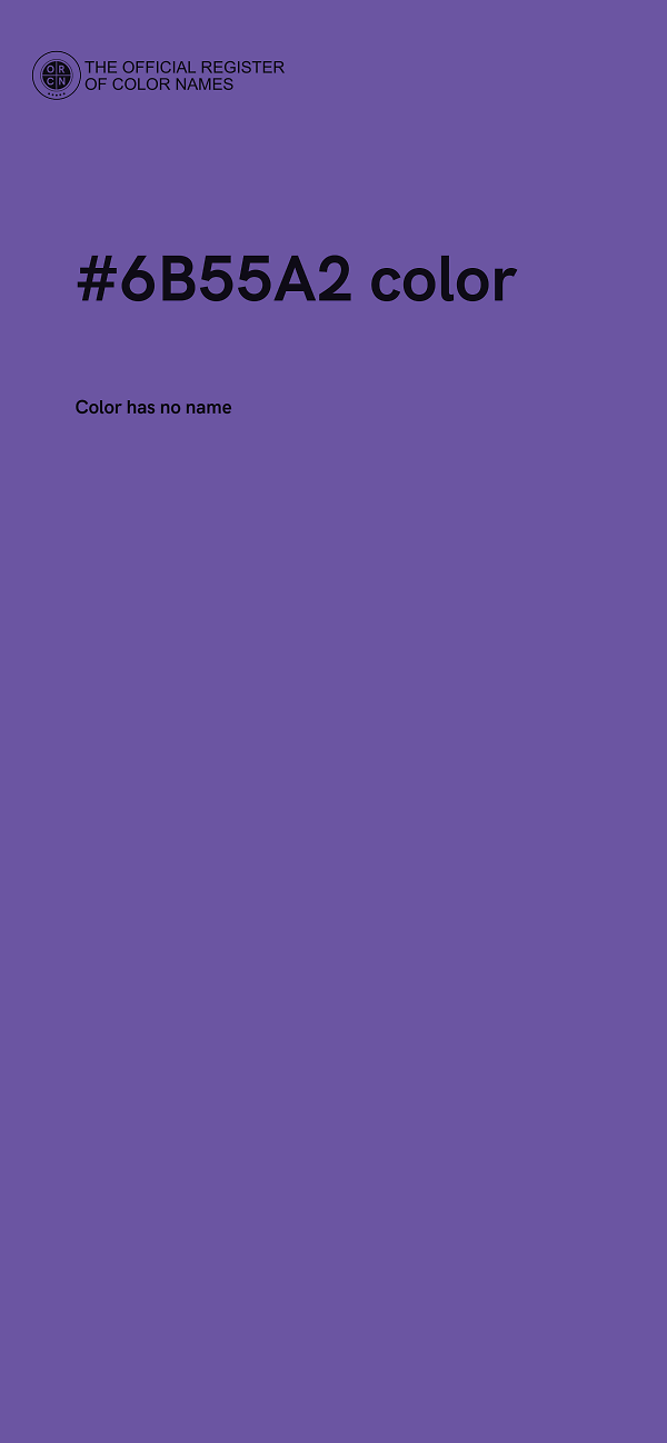#6B55A2 color image