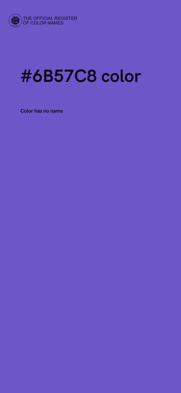 #6B57C8 color image