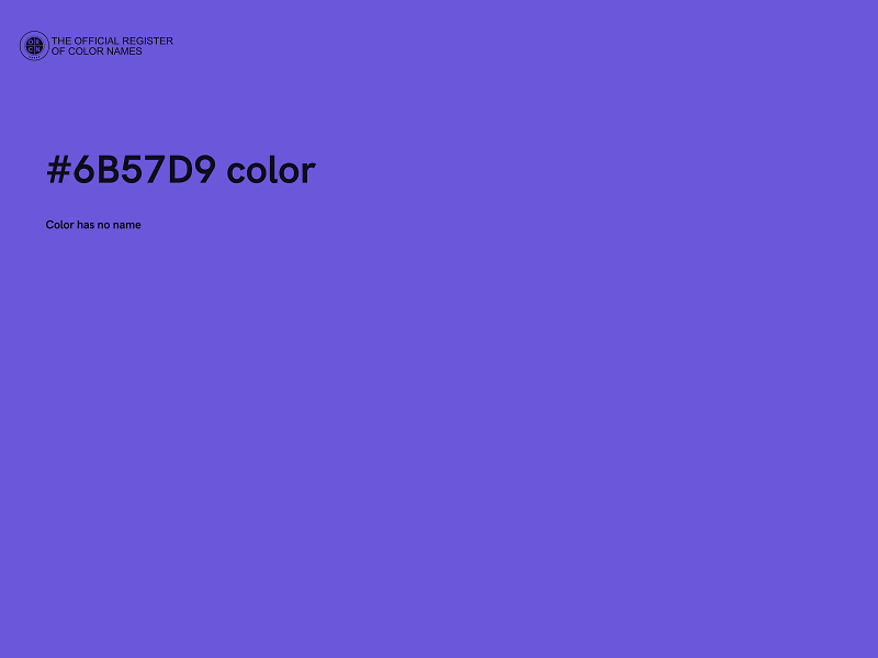 #6B57D9 color image