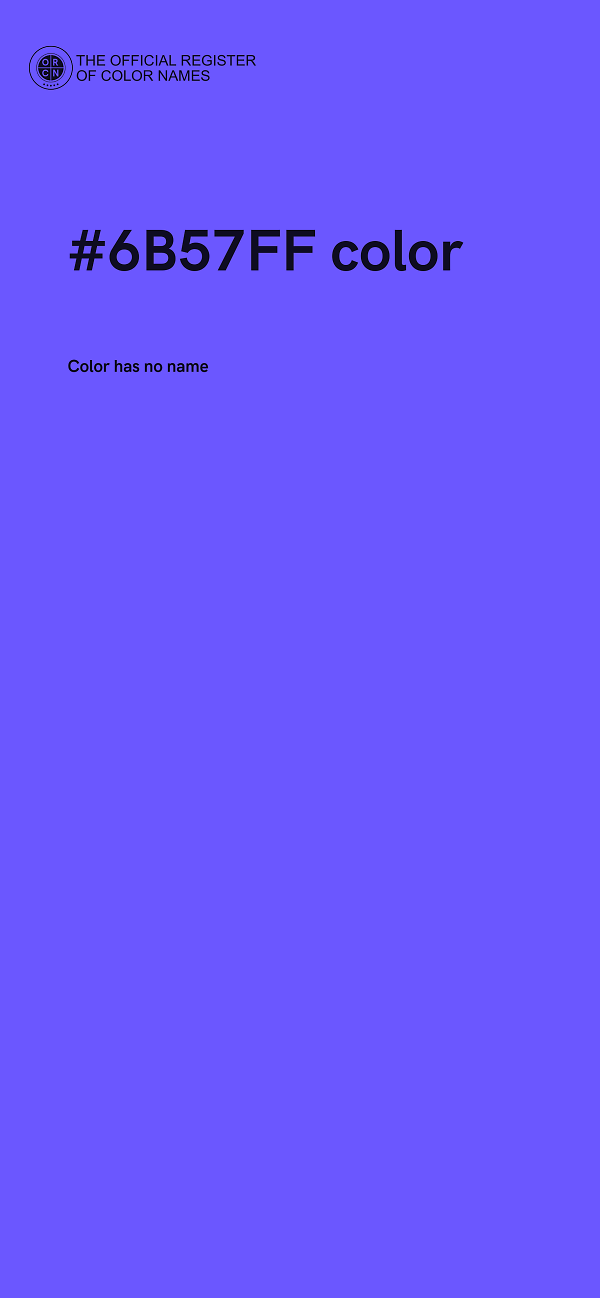 #6B57FF color image