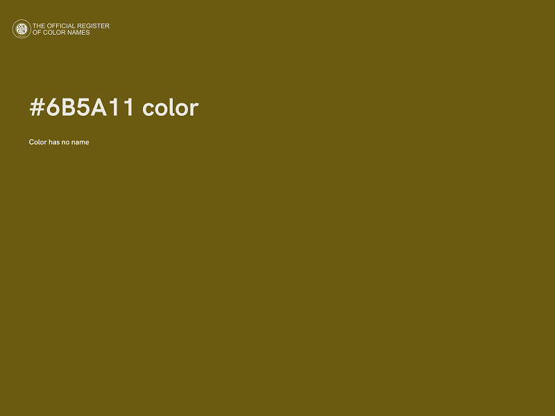 #6B5A11 color image