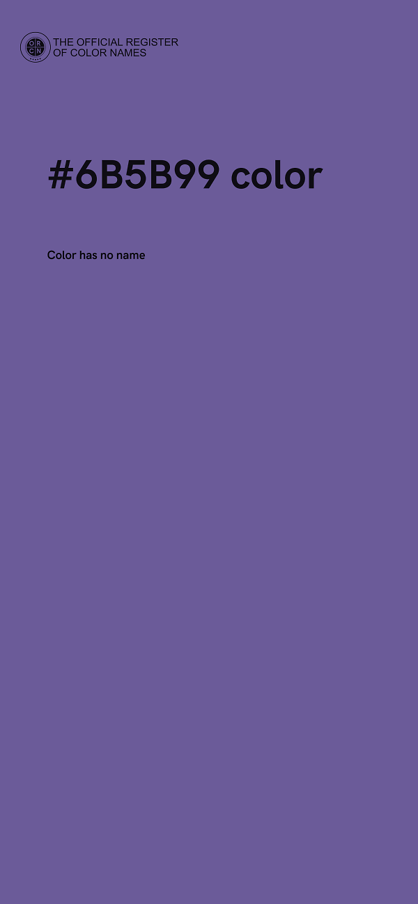 #6B5B99 color image