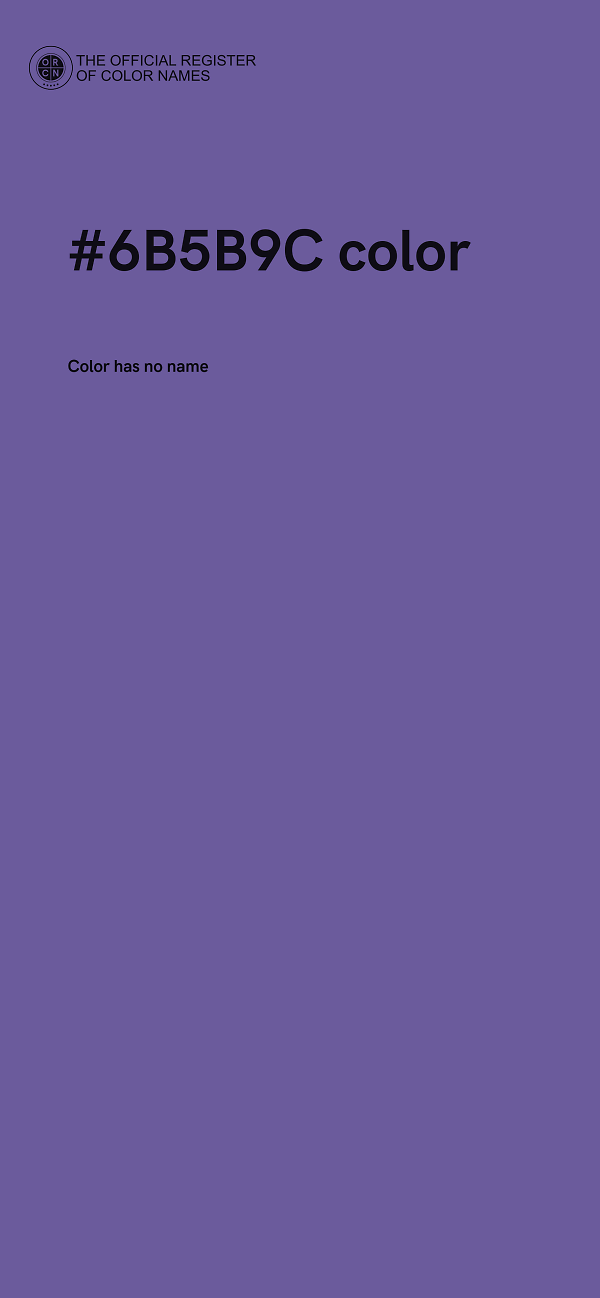 #6B5B9C color image