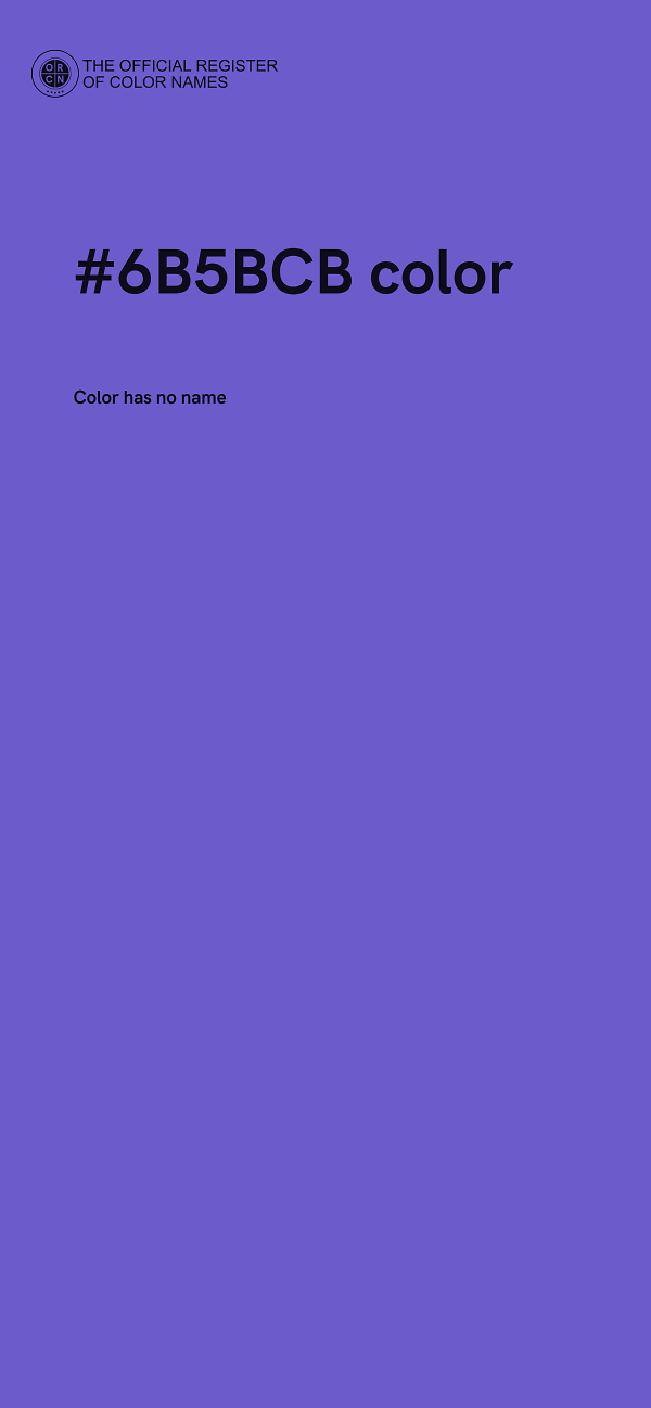#6B5BCB color image