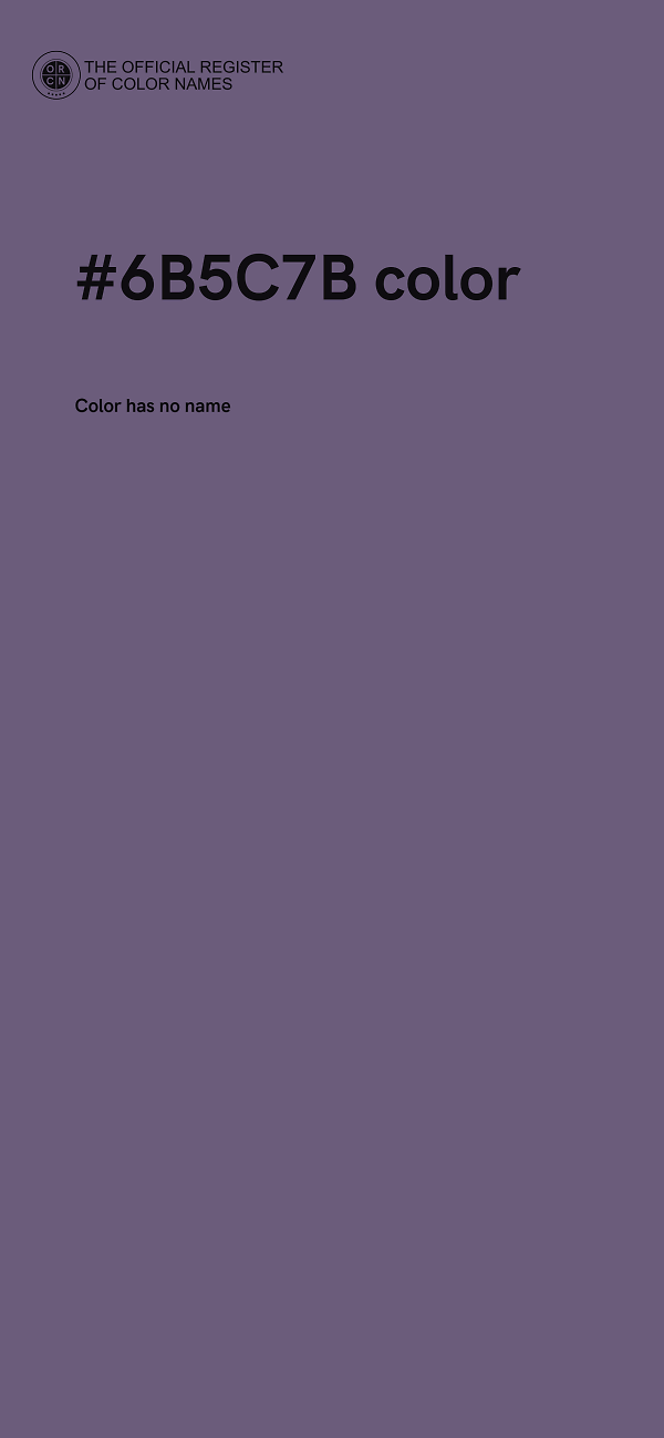 #6B5C7B color image