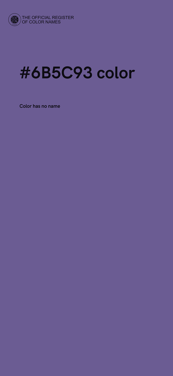 #6B5C93 color image
