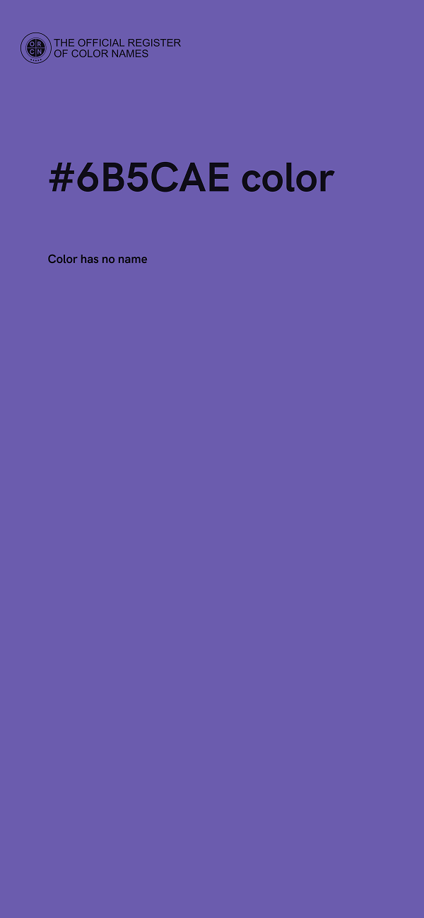 #6B5CAE color image