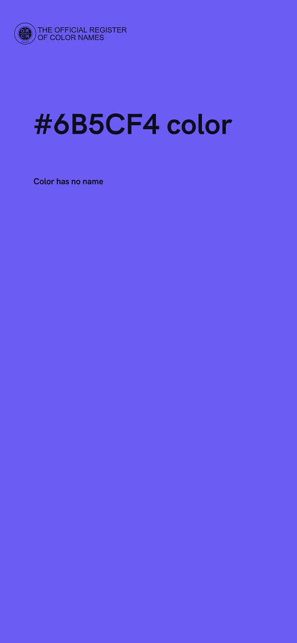 #6B5CF4 color image