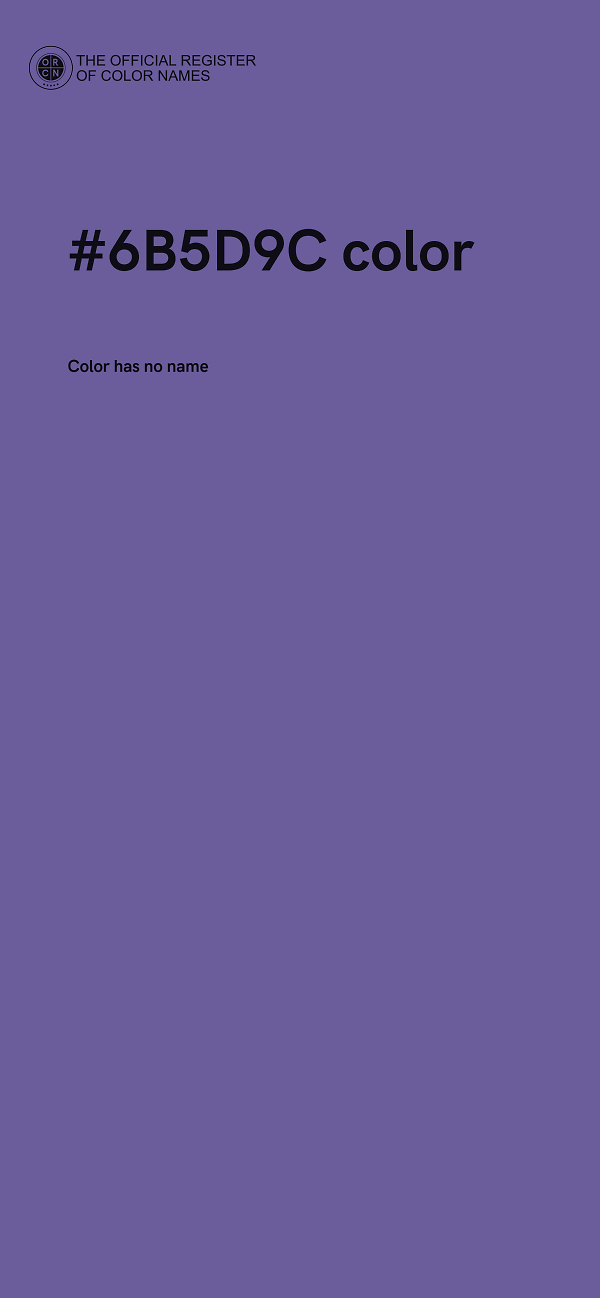 #6B5D9C color image