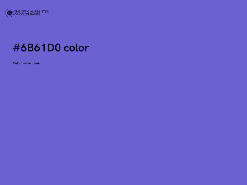 #6B61D0 color image