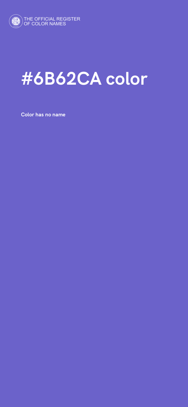 #6B62CA color image