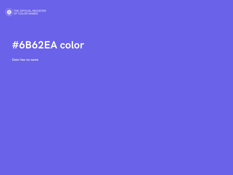 #6B62EA color image