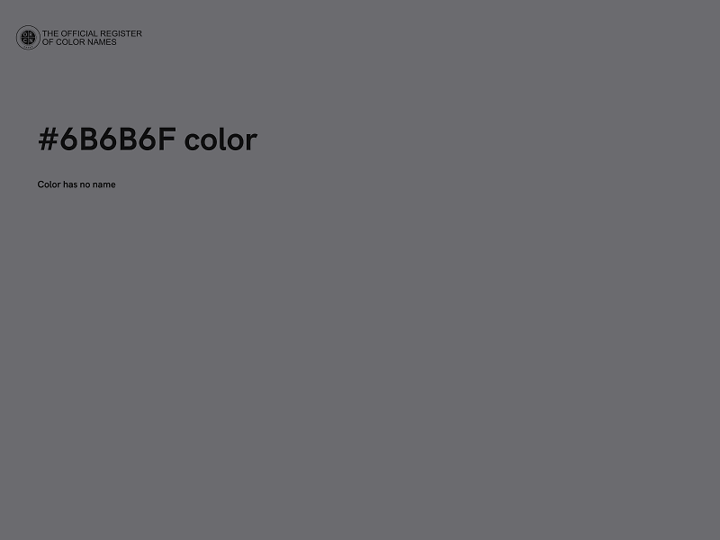 #6B6B6F color image