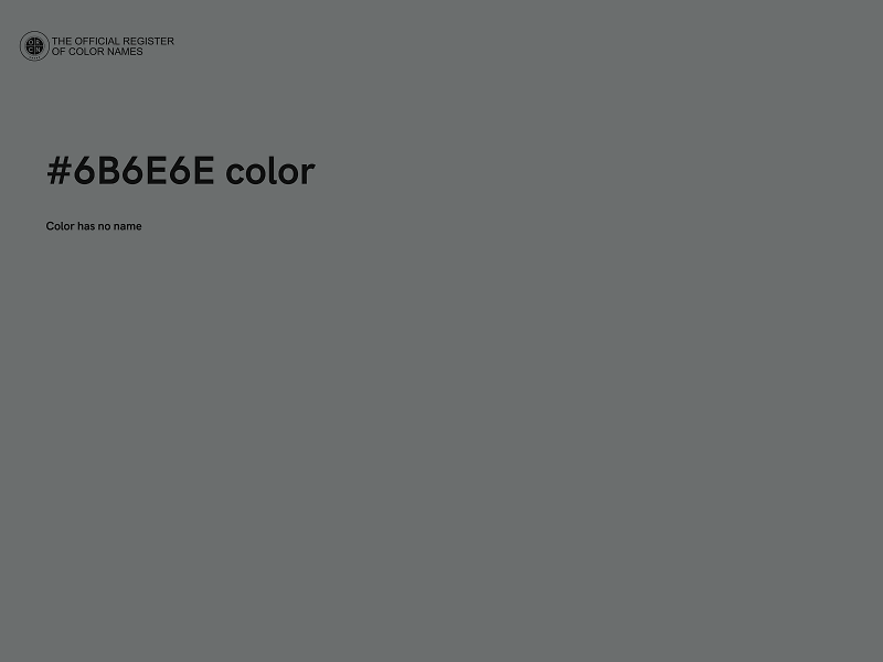 #6B6E6E color image