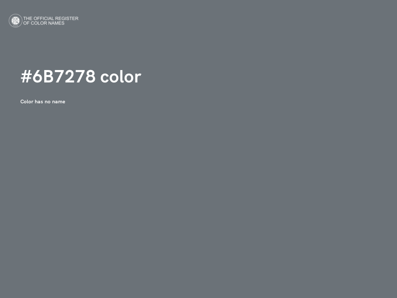 #6B7278 color image
