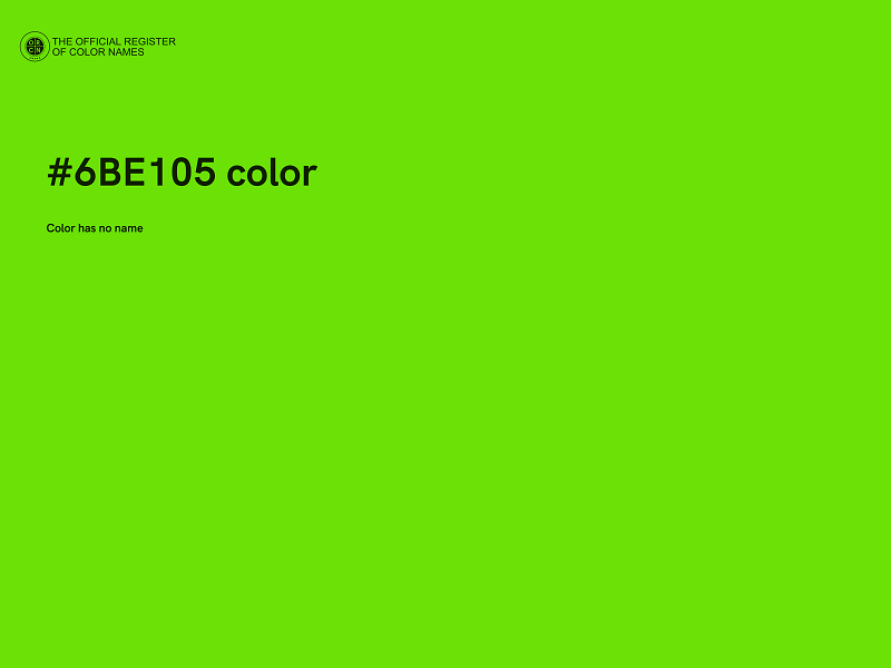 #6BE105 color image