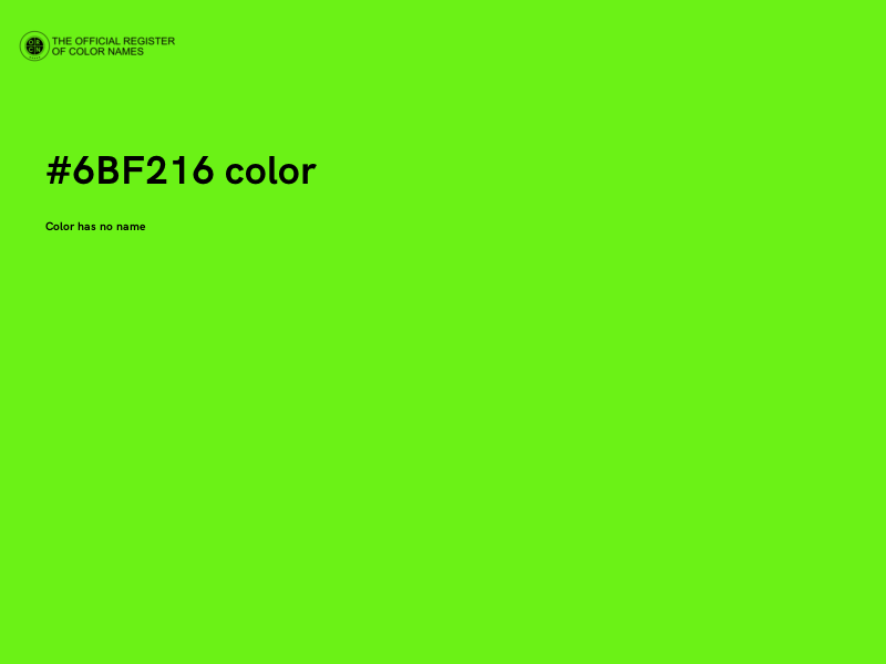 #6BF216 color image
