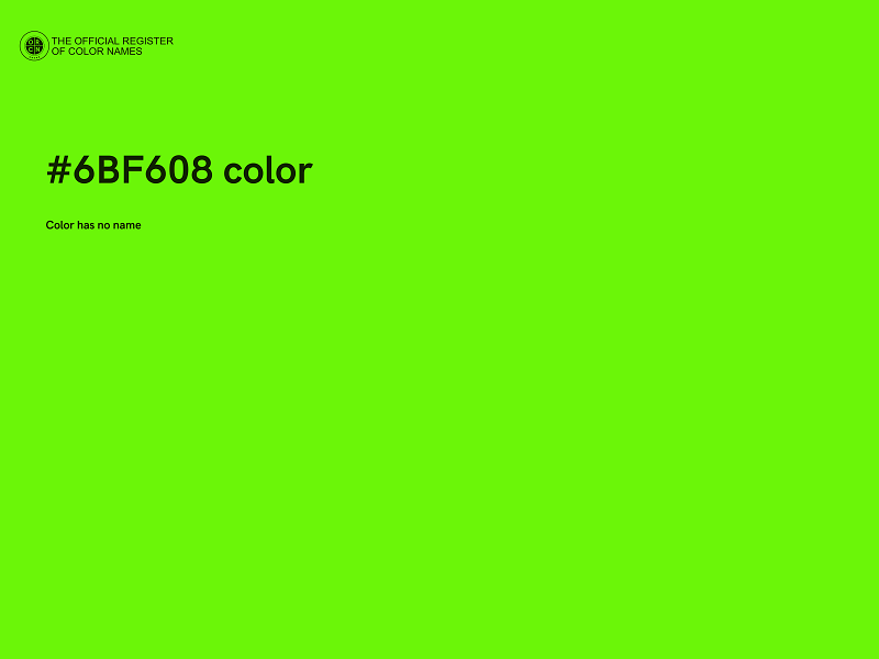 #6BF608 color image