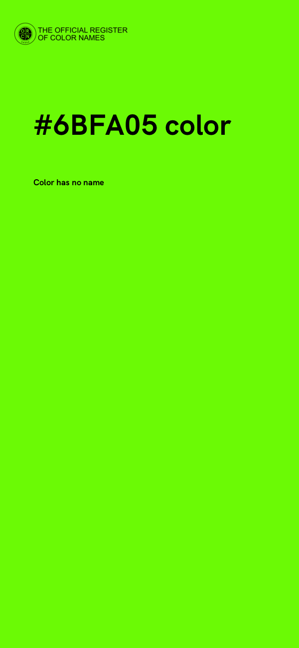 #6BFA05 color image