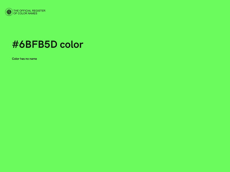 #6BFB5D color image