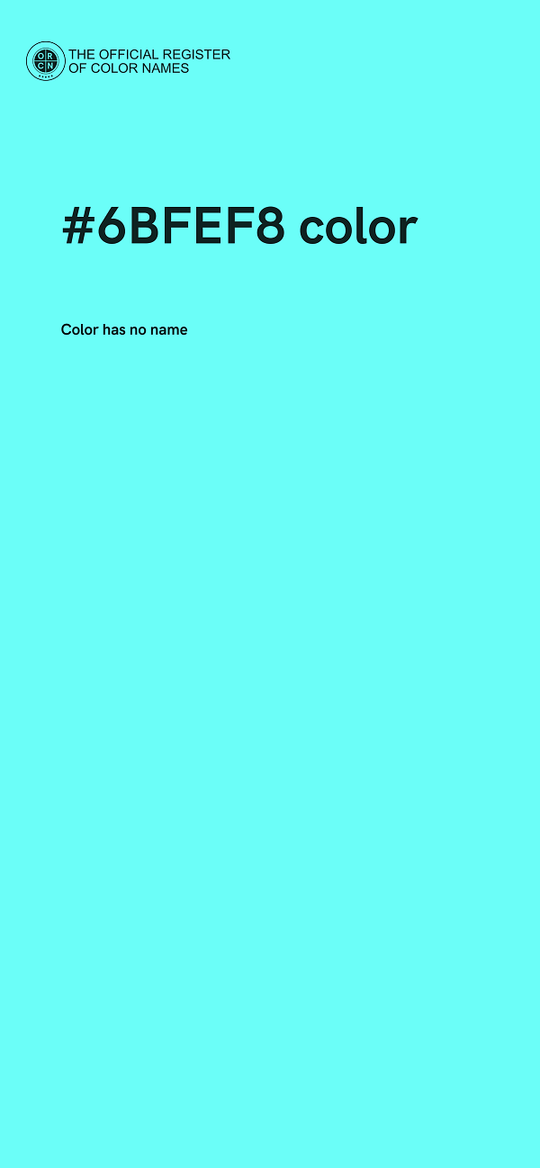 #6BFEF8 color image