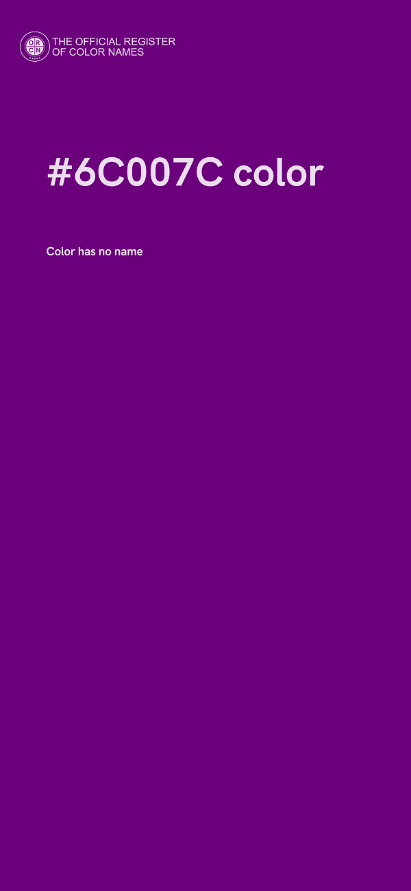 #6C007C color image