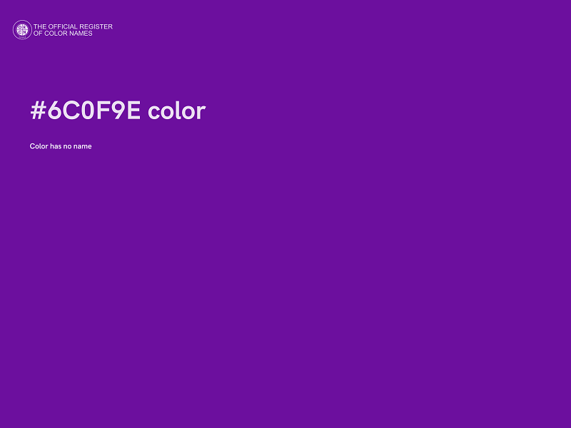 #6C0F9E color image