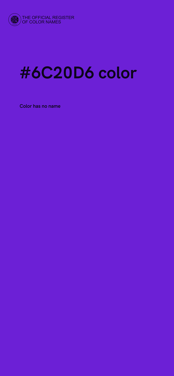#6C20D6 color image