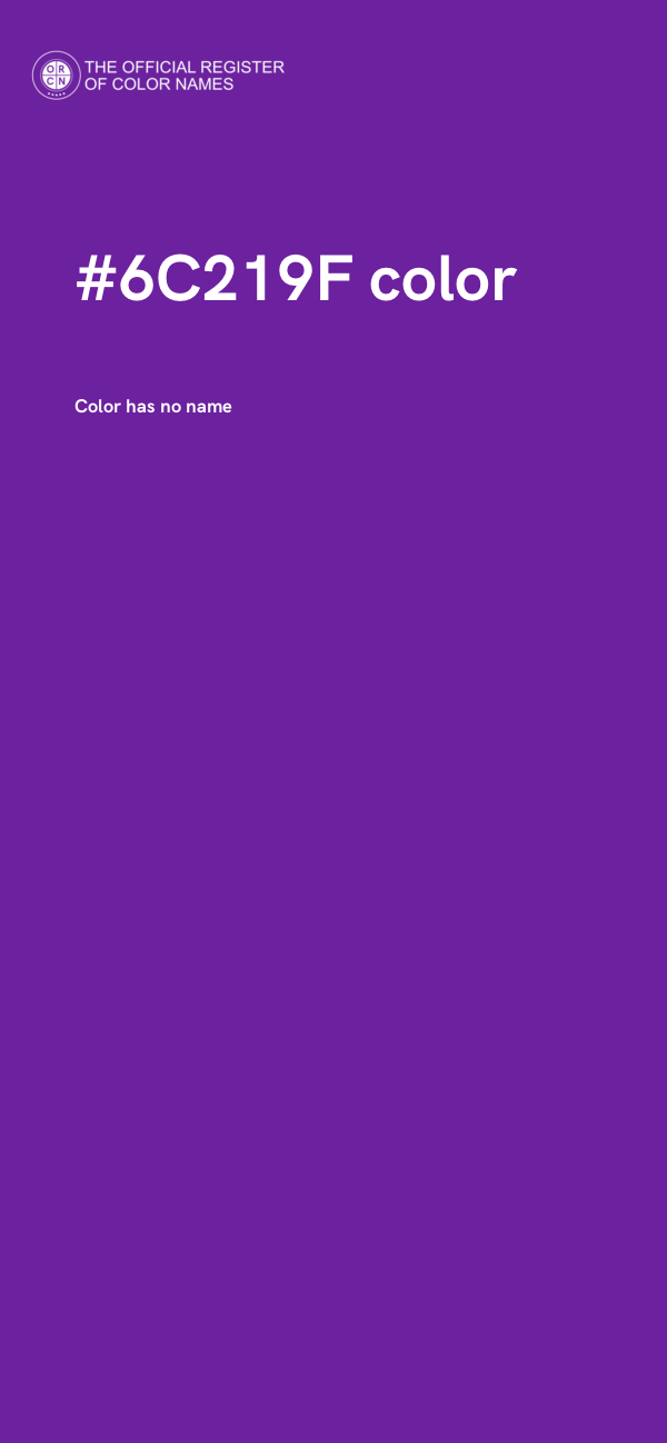 #6C219F color image
