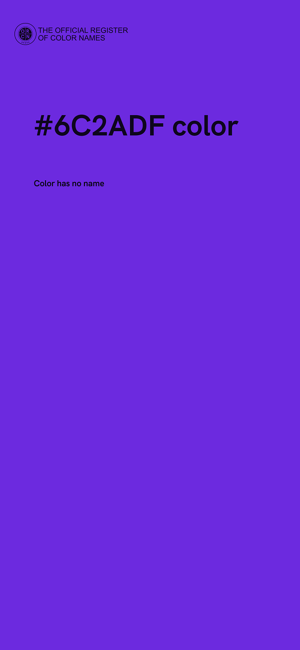 #6C2ADF color image