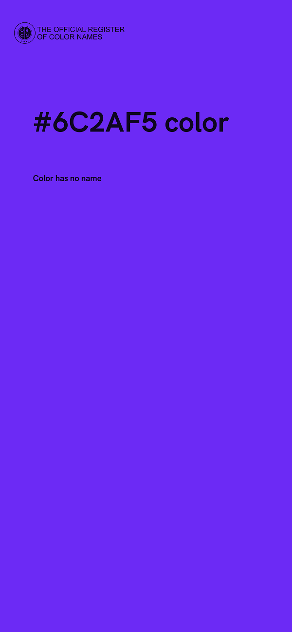 #6C2AF5 color image