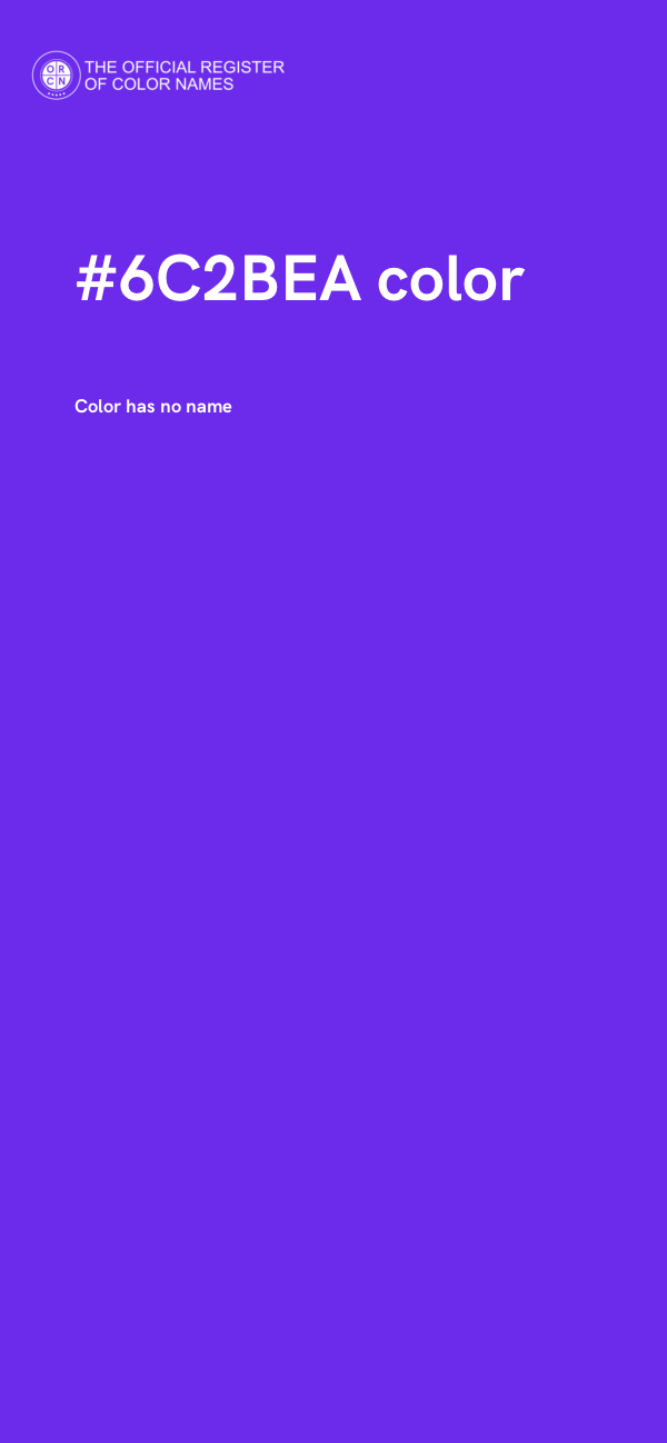 #6C2BEA color image