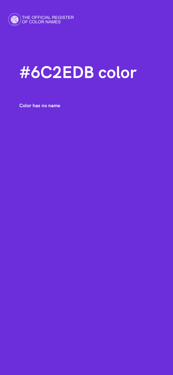 #6C2EDB color image