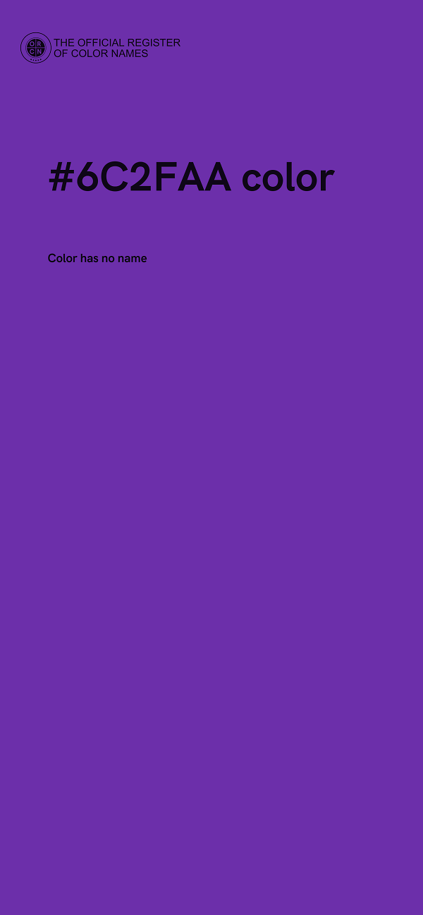 #6C2FAA color image
