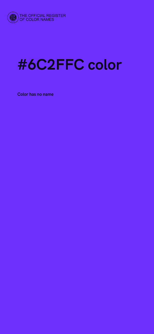 #6C2FFC color image