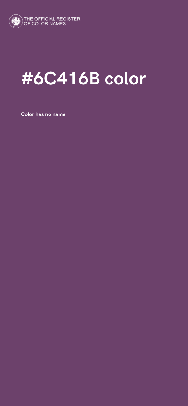 #6C416B color image
